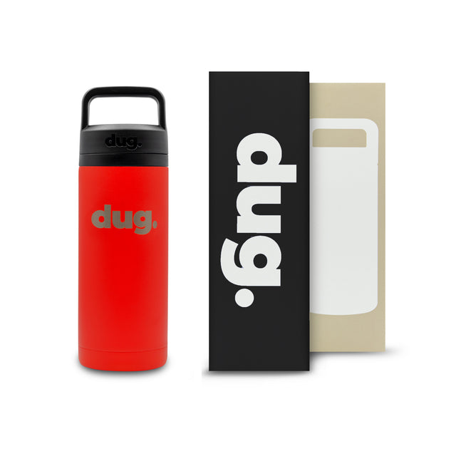 500ml Insulated Drink Bottle – Red dug