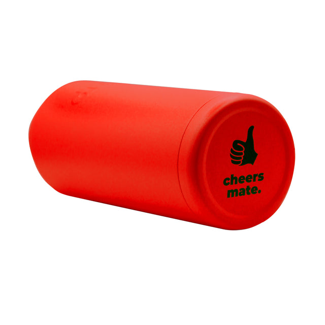 1.1L insulated drink bottle - Red dug