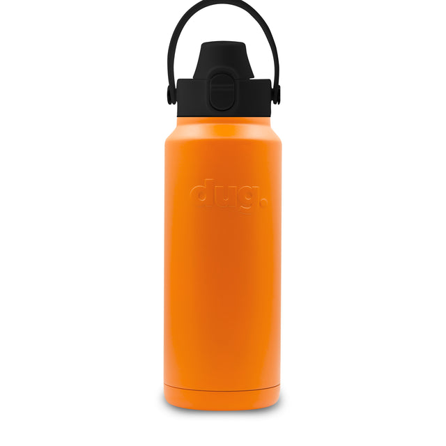 1.1L insulated drink bottle - Sunnyboy Orange dug