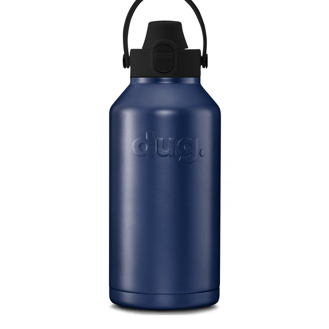 2L insulated drink bottle - Navy blue dug