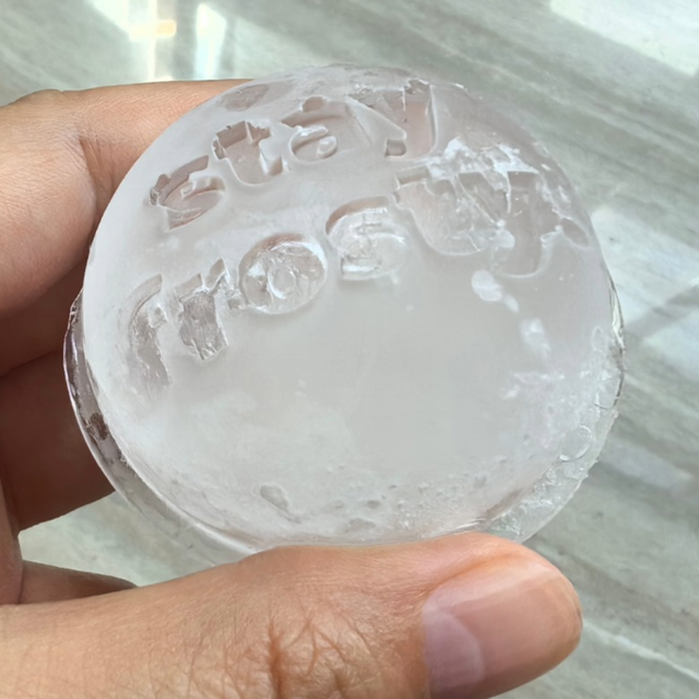 XL Ice Sphere Tray – Silicone Ice Ball Mold (4.5cm Ice Spheres)