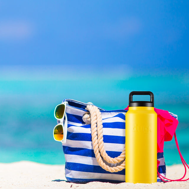 1L Water bottle - Mellow Yellow dug
