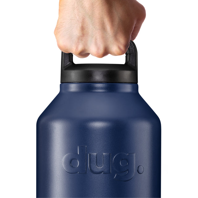 2L insulated drink bottle - Navy blue dug
