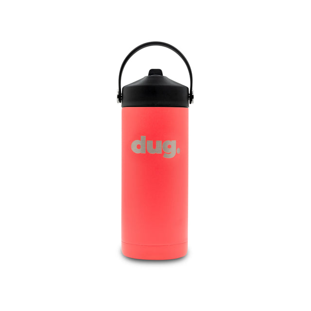 500ml Insulated Drink Bottle – Neon Pink dug