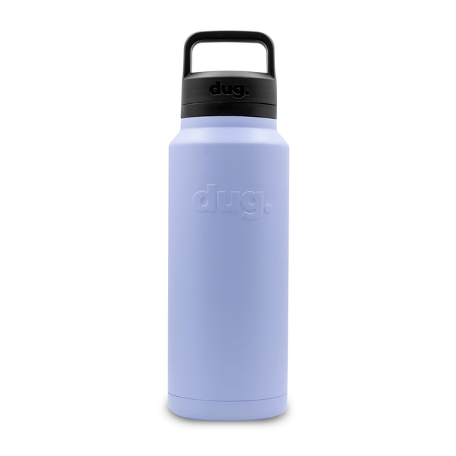 1L water bottle - purple dug