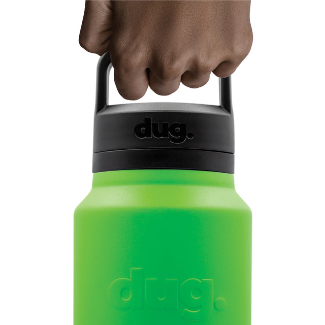 1L water bottle - dug lime green