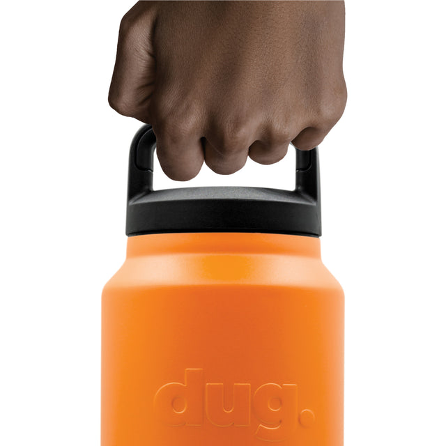 1.1L insulated drink bottle - Sunnyboy Orange dug