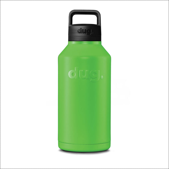 2L water bottle - Lime Green dug