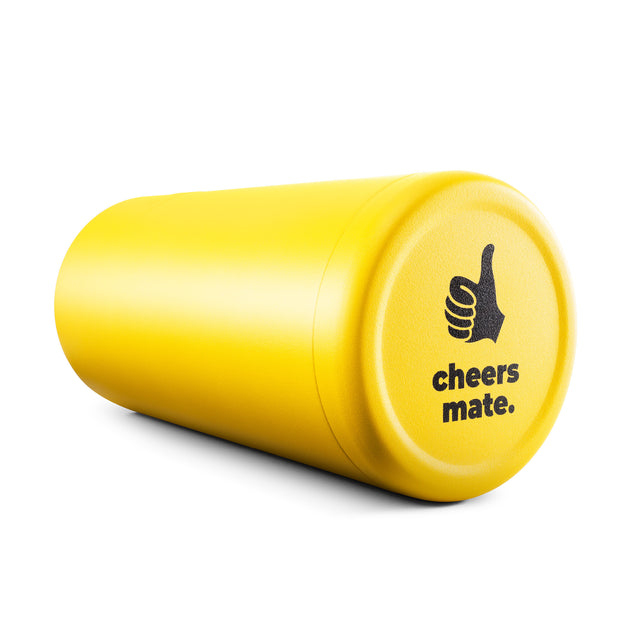 1.1L insulated drink bottle - Yellow Scorcher dug