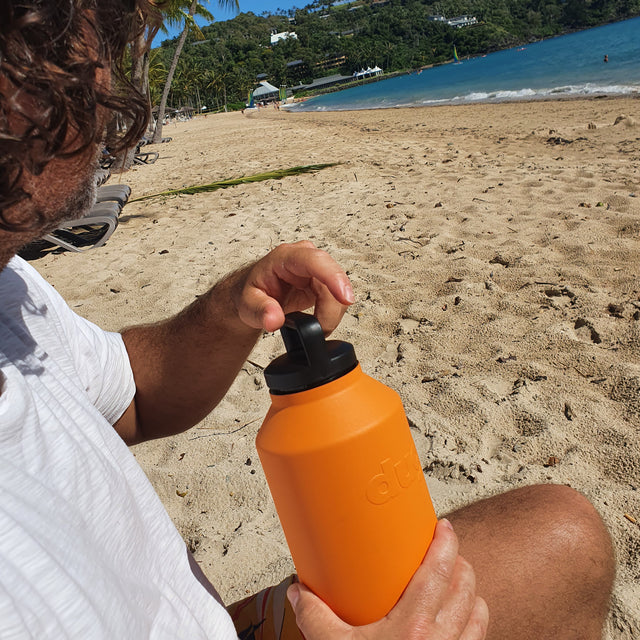 2L water bottle - Sunnyboy Orange dug