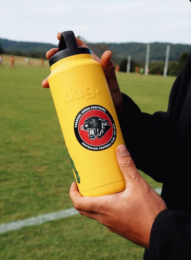 1L Water bottle - Mellow Yellow dug