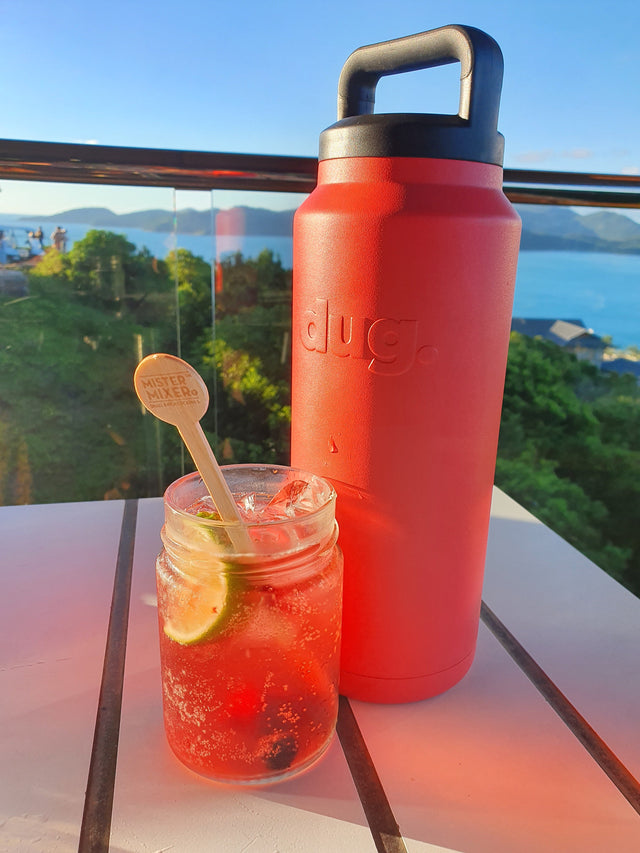 1.1L Wide Mouth Insulated Water Bottle | Cold drinks | My Mate Dug
