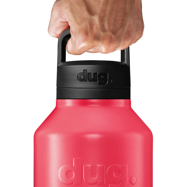 2L insulated water bottle - Neon Pink dug