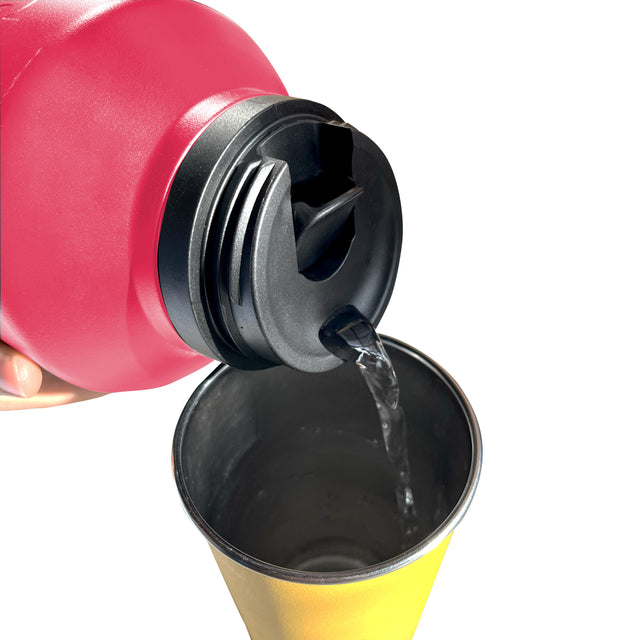 2L insulated water bottle - Neon Pink dug