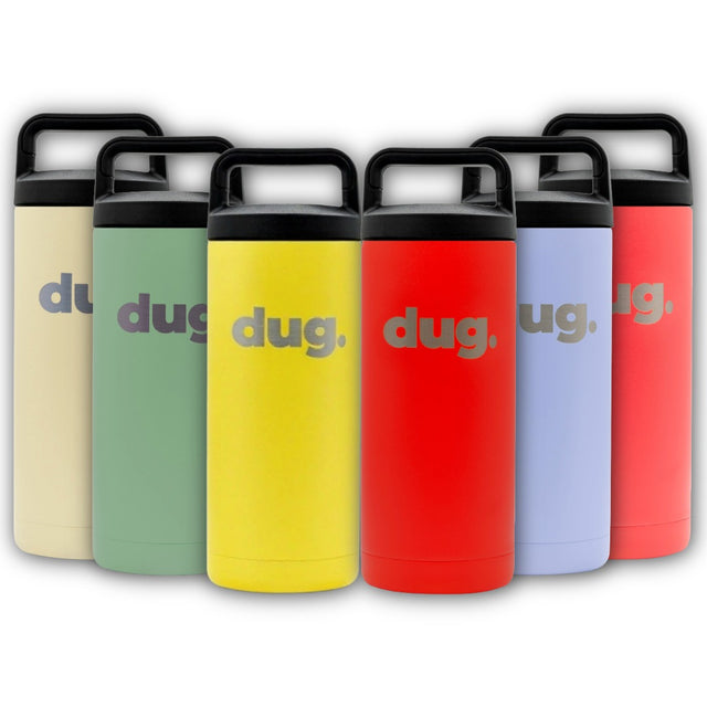 500ml Insulated Water Bottle | Keeps Cold 48hrs | Leakproof | My Mate Dug