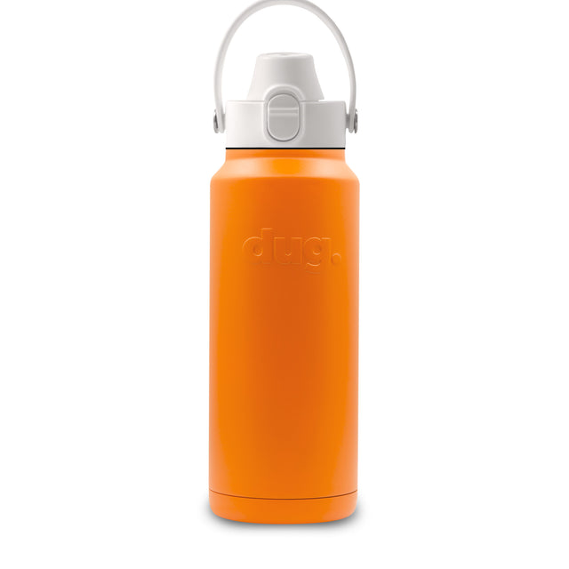 1.1L insulated drink bottle - Sunnyboy Orange dug