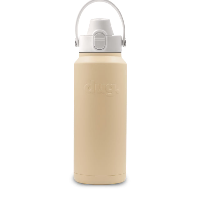 1.1L insulated drink bottle - Sandy dug