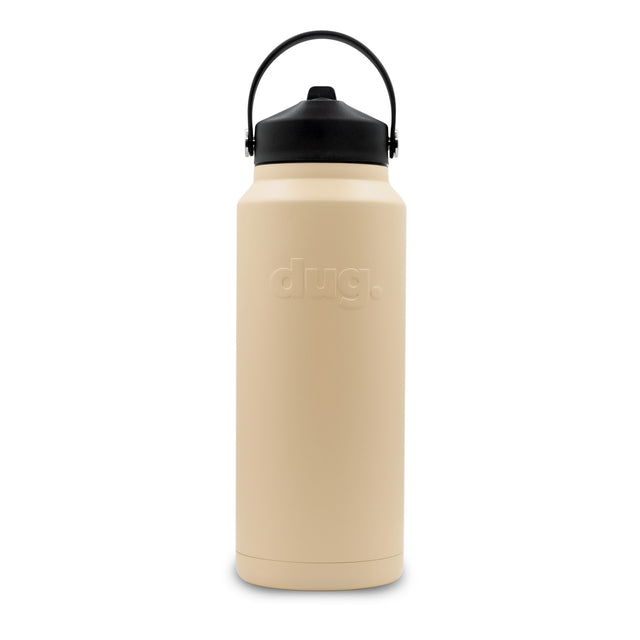 1.1L insulated drink bottle - Sandy dug