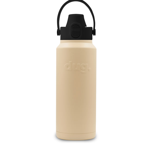 1.1L insulated drink bottle - Sandy dug