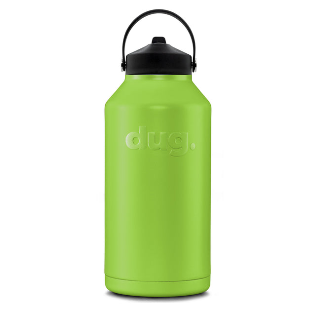 2L insulated drink bottle - Pine Lime