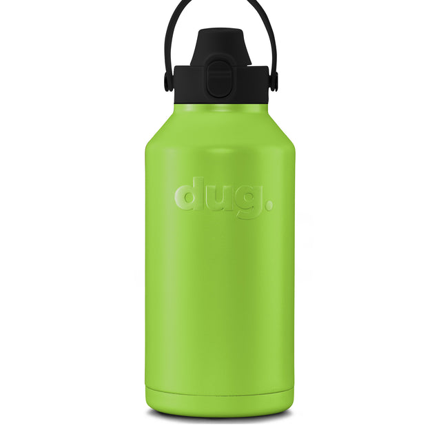 2L insulated drink bottle - Pine Lime