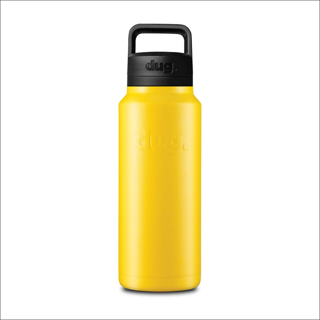 1.1L insulated drink bottle - Yellow Scorcher dug