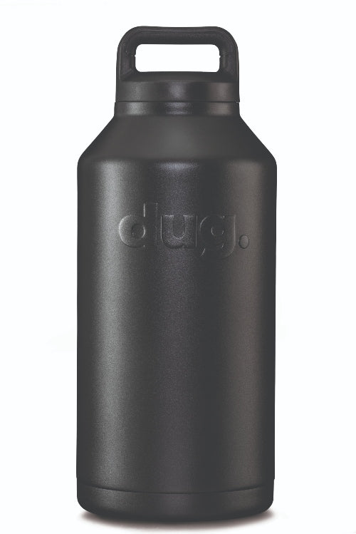 2L Black dug water bottle
