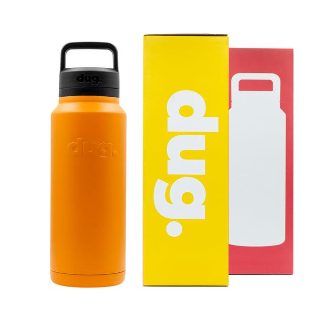 1.1L Sunnyboy Orange dug water bottle