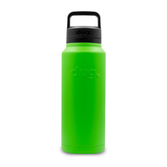 1.1L Lime Green dug water bottle