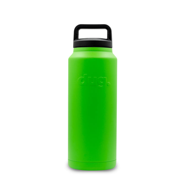 1.1L Lime Green dug water bottle