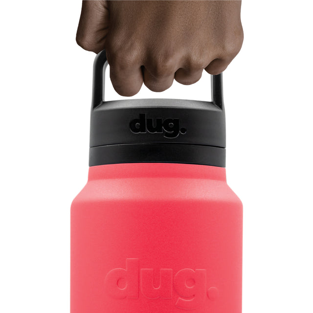 1.1L Pink Flamingo dug water bottle