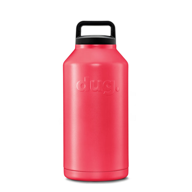 2L insulated water bottle - Neon Pink dug