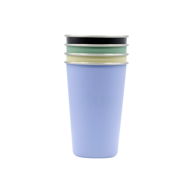 Reusable Retro dug 4pk cup set