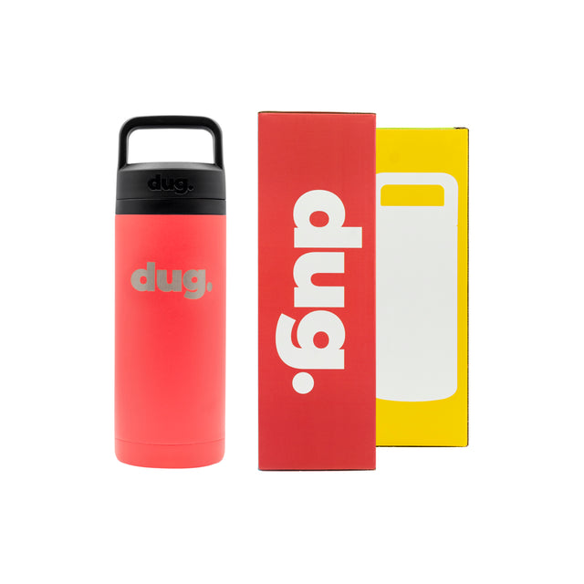 Mini 500ml pink dug water bottle