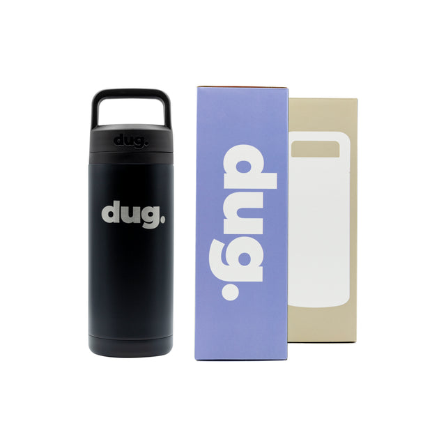 Mini dug black insulated cup - 500ml